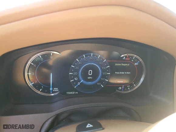 2016 Cadillac Escalade Platinum with VIN 1GYS4DKJ2GR134289, listed as a Copart auction lot 47932745 with 159,402 mi miles and Salvage Title. Bid and sale history available at carsss.com. Image 9.