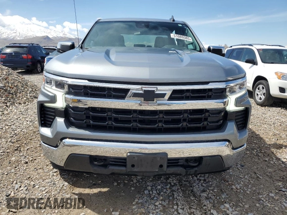 2023 Chevrolet Silverado 1500 LT with VIN 3GCPDDEK9PG205424, listed as a Copart auction lot 51089385 with 62,158 mi miles and Salvage Title. Bid and sale history available at carsss.com. Image 5.