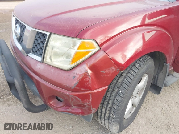 2007 Nissan Frontier SE with VIN 1N6AD07U47C447390, listed as a IAAI auction lot 41797772 with 153,628 mi miles and . Bid and sale history available at DreamBid. Image 6.