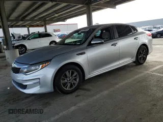 2016 Kia Optima LX Turbo with VIN 5XXGT4L16GG004659, listed as a Copart auction lot 47339845 with 186,993 mi miles and Clean Title. Bid and sale history available at carsss.com. Image 1.