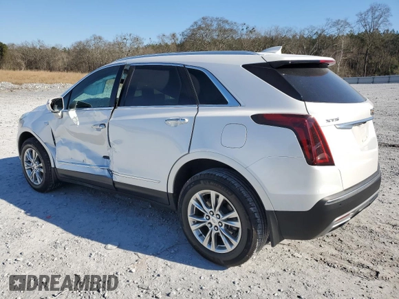 2020 Cadillac XT5 Premium Luxury FWD with VIN 1GYKNCRSXLZ165905, listed as a Copart auction lot 87835085 with 56,001 mi miles and Salvage Title. Bid and sale history available at carsss.com. Image 2.
