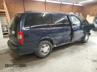 1998 Chevrolet Venture with VIN 1GNDX03E2WD343146, listed as a Copart auction lot 44169255 with 138,326 mi miles and Salvage Title. Bid and sale history available at carsss.com. Image 3.