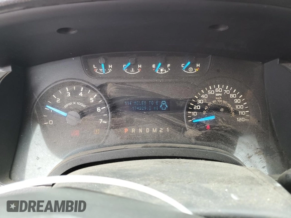2014 Ford F-150 XL with VIN 1FTFW1EF4EKF85639, listed as a Copart auction lot 53059965 with 174,929 mi miles and Salvage Title. Bid and sale history available at carsss.com. Image 9.