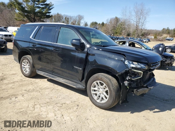 2023 Chevrolet Tahoe LT z VIN 1GNSCNKD8PR298758, wystawiony jako Copart lot #49413555 z przebiegiem 41 734 mil mil oraz Czysty tytuł • Clean title. Historia ofert i sprzedaży dostępna na DreamBid. Obrazek 4.