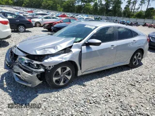 2020 Honda Civic LX z VIN 19XFC2F60LE009690, wystawiony jako Copart lot #56272605 z przebiegiem 72 147 mil mil oraz Szkoda całkowita • Salvage title. Historia ofert i sprzedaży dostępna na DreamBid. Obrazek 1.