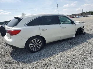 2015 Acura MDX Technology z VIN 5FRYD3H48FB001633, wystawiony jako Copart lot #57508545 z przebiegiem 135 944 mil mil oraz Szkoda całkowita • Salvage title. Historia ofert i sprzedaży dostępna na DreamBid. Obrazek 3.