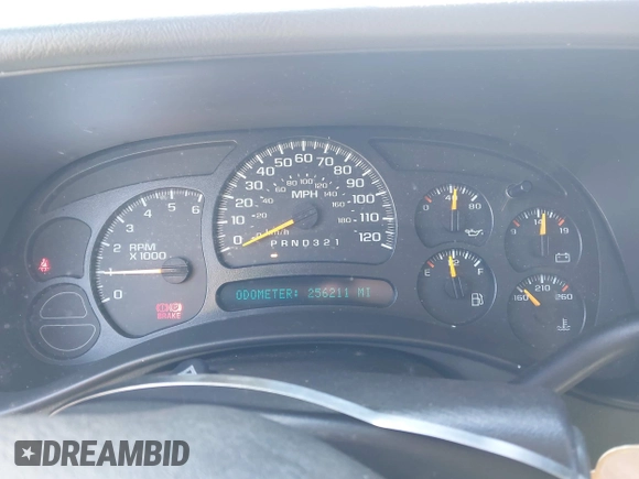 2006 Chevrolet Silverado 1500 with VIN 3GCEC14Z16G177253, listed as a IAAI auction lot 41704094 with 256,211 mi miles and . Bid and sale history available at DreamBid. Image 7.