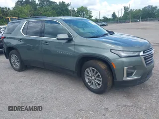 2023 Chevrolet Traverse LT Cloth with VIN 1GNERGKW6PJ110388, listed as a IAAI auction lot 41922769 with 59,186 mi miles and . Bid and sale history available at DreamBid. Image 1.