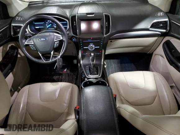 2018 Ford Edge Titanium with VIN 2FMPK4K97JBB36911, listed as a Copart auction lot 84558584 with 133,215 mi miles and Salvage Title. Bid and sale history available at carsss.com. Image 8.