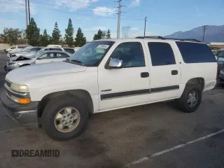 2000 Chevrolet Suburban LT with VIN 3GNEC16T5YG189571, listed as a Copart auction lot 77704644 with 280,021 mi miles and Clean Title. Bid and sale history available at carsss.com. Image 1.