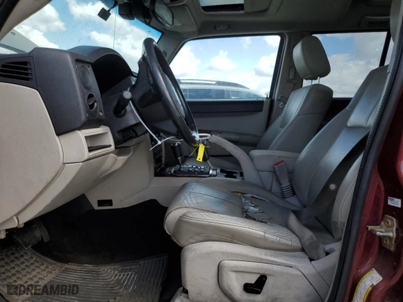 2006 Jeep Commander Limited with VIN 1J8HH58216C369240, listed as a Copart auction lot 71308234 with 190,923 mi miles and Clean Title. Bid and sale history available at carsss.com. Image 7.