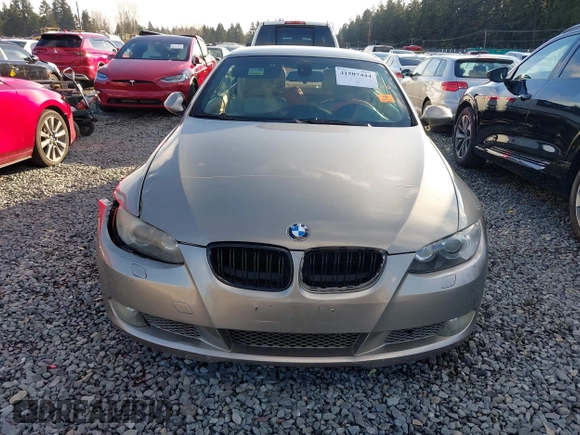 2007 BMW 3 Series 335i with VIN WBAWL73587PX46048, listed as a IAAI auction lot 41507444 with 1 mi miles. Bid and sale history available at carsss.com. Image 11.