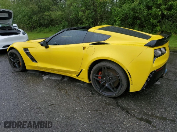 2016 Chevrolet Corvette Z06 3LZ z VIN 1G1YU2D63G5604830, wystawiony jako Copart lot #58211705 z przebiegiem 41 990 mil mil oraz Szkoda całkowita • Salvage title. Historia ofert i sprzedaży dostępna na DreamBid. Obrazek 2.