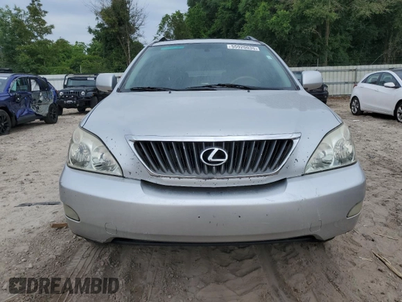 2009 Lexus RX 350 with VIN 2T2GK31UX9C072222, listed as a Copart auction lot 55920035 with 207,682 mi miles and Clean Title. Bid and sale history available at DreamBid. Image 5.