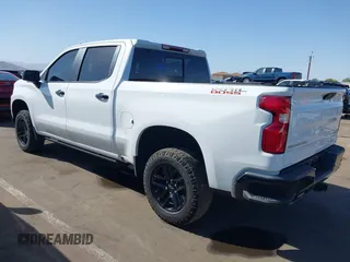 2021 Chevrolet Silverado 1500 LT Trail Boss with VIN 1GCPYFEL0MZ287029, listed as a IAAI auction lot 40706839 with 51,790 mi miles and . Bid and sale history available at DreamBid. Image 3.