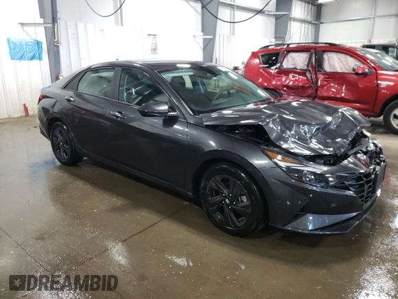 2021 Hyundai Elantra SEL z VIN 5NPLM4AG4MH008079, wystawiony jako Copart lot #63850714 z przebiegiem 19 302 mil mil oraz Szkoda całkowita • Salvage title. Historia ofert i sprzedaży dostępna na DreamBid. Obrazek 4.