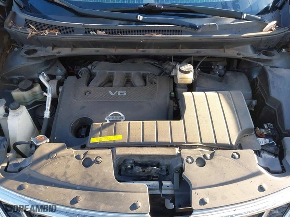 2013 Nissan Murano LE with VIN JN8AZ1MU0DW203622, listed as a IAAI auction lot 41535080 with 191,618 mi miles. Bid and sale history available at carsss.com. Image 10.