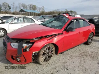 2023 Audi S4 Premium Plus z VIN WAUB4AF40PA021008, wystawiony jako Copart lot #48228634 z przebiegiem Nie podano mil oraz . Historia ofert i sprzedaży dostępna na DreamBid. Obrazek 1.