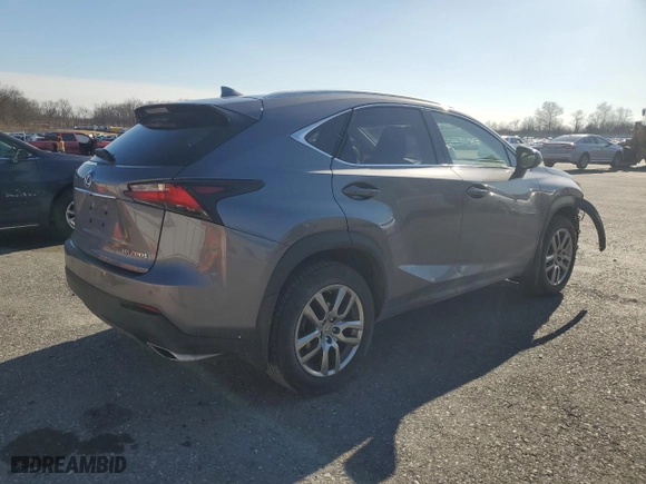 2016 Lexus NX 200t with VIN JTJBARBZ1G2090227, listed as a Copart auction lot 48501475 with 119,362 mi miles and Salvage Title. Bid and sale history available at carsss.com. Image 3.