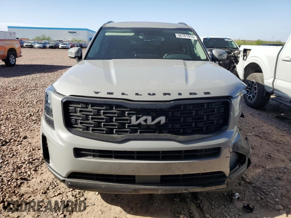 2022 Kia Telluride EX with VIN 5XYP3DHC1NG211253, listed as a Copart auction lot 56761915 with 43,086 mi miles and Salvage title. Bid and sale history available at DreamBid. Image 5.