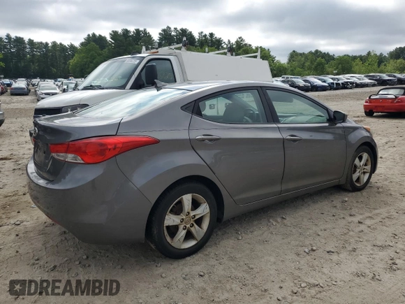 2011 Hyundai Elantra Limited с VIN 5NPDH4AE8BH060688, выставлен на аукционе Copart как лот 61514245 с пробегом 244 947 миль миль и Чистый • Clean title. История ставок и продаж доступна на DreamBid. Изображение 3.