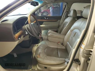2002 Lincoln Continental with VIN 1LNHM97VX2Y694578, listed as a Copart auction lot 42245705 with 195,236 mi miles and Salvage Title. Bid and sale history available at carsss.com. Image 7.