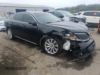 2013 Lincoln MKS with VIN 1LNHL9DK2DG615474, listed as a Copart auction lot 72992954 with 267,975 mi miles and Salvage Title. Bid and sale history available at carsss.com. Image 4.