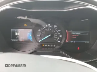 2019 Ford Fusion SE with VIN 3FA6P0HD7KR162259, listed as a Copart auction lot 49509425 with 98,429 mi miles and Salvage Title. Bid and sale history available at DreamBid. Image 9.