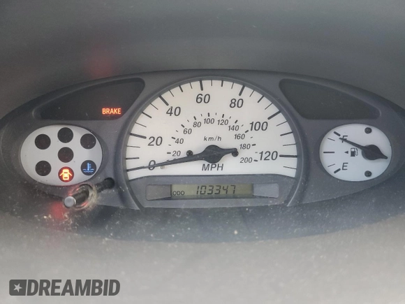 2000 Toyota ECHO with VIN JTDAT1239Y0040310, listed as a Copart auction lot 69115394 with 103,347 mi miles and Salvage Title. Bid and sale history available at DreamBid. Image 9.