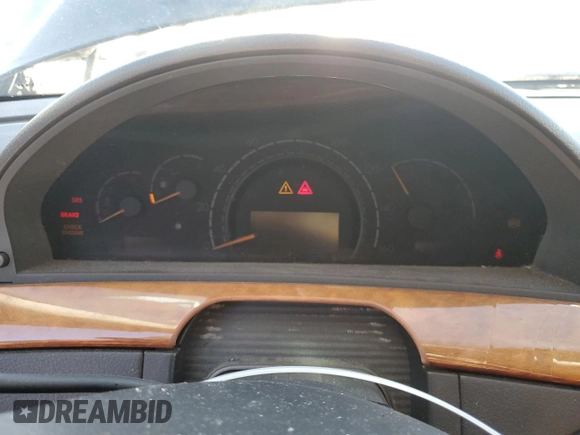 2001 Mercedes-Benz S-Class with VIN WDBNG70J61A199696, listed as a Copart auction lot 46324395 with 0 mi miles and Salvage Title. Bid and sale history available at carsss.com. Image 9.