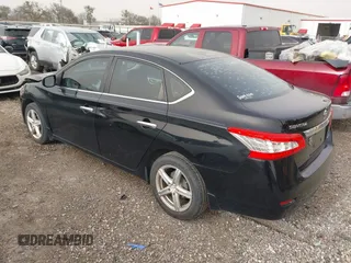 2013 Nissan Sentra SV with VIN 1N4AB7AP9DN906696, listed as a IAAI auction lot 41668608 with 72,207 mi miles. Bid and sale history available at carsss.com. Image 3.