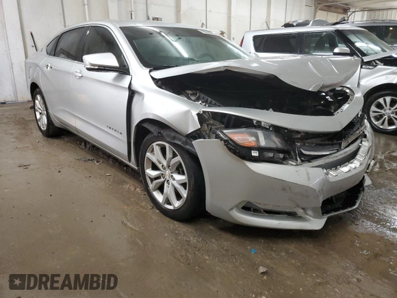 2018 Chevrolet Impala LT with VIN 2G1105S33J9132727, listed as a Copart auction lot 49056985 with 126,562 mi miles and Salvage Title. Bid and sale history available at DreamBid. Image 4.