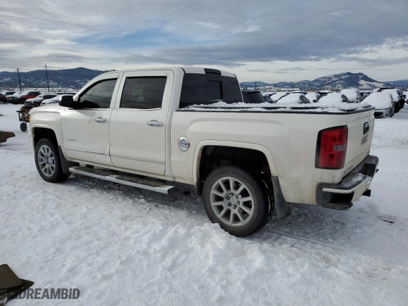 2014 GMC Sierra 1500 Denali with VIN 3GTU2WEJ6EG455647, listed as a Copart auction lot 41509395 with 128,883 mi miles and Salvage Title. Bid and sale history available at carsss.com. Image 2.