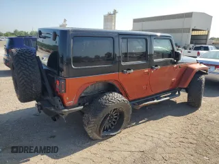 2012 Jeep Wrangler Unlimited Sport with VIN 1C4BJWDG0CL200802, listed as a Copart auction lot 63822365 with 116,501 mi miles and Salvage title. Bid and sale history available at DreamBid. Image 3.