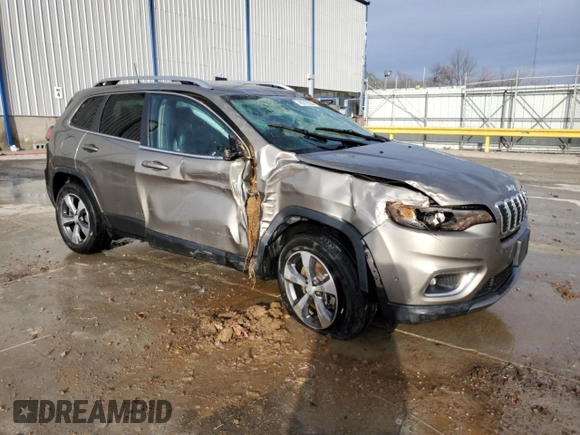 2021 Jeep Cherokee Limited с VIN 1C4PJMDX2MD126255, выставлен на аукционе Copart как лот 46519535 с пробегом 27 941 миль миль и На запчасти • Non repairable. История ставок и продаж доступна на DreamBid. Изображение 4.