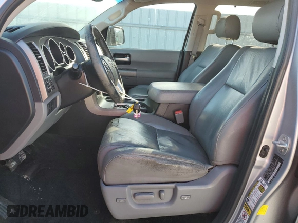 2014 Toyota Sequoia Limited with VIN 5TDKY5G19ES055130, listed as a Copart auction lot 42318155 with 129,880 mi miles and Salvage Title. Bid and sale history available at carsss.com. Image 7.
