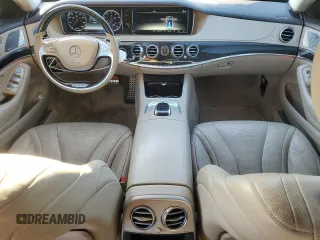 2016 Mercedes-Benz S 550 with VIN WDDUG8CB5GA207468, listed as a Copart auction lot 83577114 with 109,563 mi miles and Salvage Title. Bid and sale history available at carsss.com. Image 8.