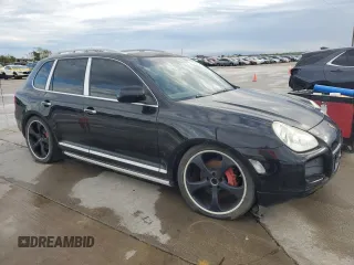 2005 Porsche Cayenne Turbo with VIN WP1AC29P65LA91805, listed as a Copart auction lot 79309394 with 119,050 mi miles and Non Repairable. Bid and sale history available at carsss.com. Image 4.