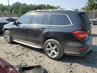 2017 Mercedes-Benz GLS 450 with VIN 4JGDF6EE2HA827538, listed as a Copart auction lot 60514085 with 138,821 mi miles and Clean title. Bid and sale history available at DreamBid. Image 2.