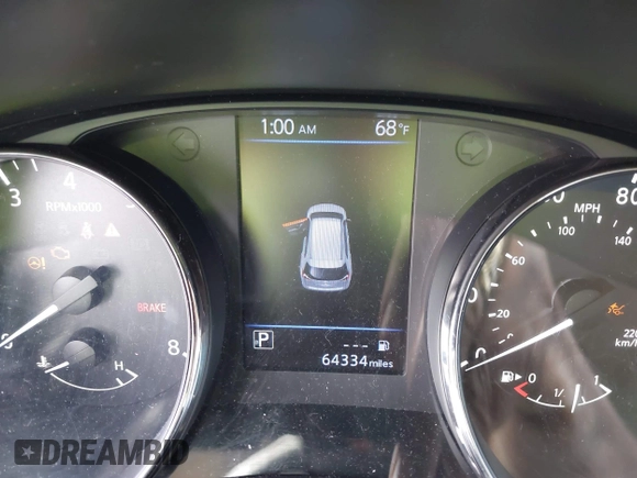2018 Nissan Rogue S with VIN KNMAT2MT6JP615219, listed as a IAAI auction lot 42038992 with 64,334 mi miles and . Bid and sale history available at carsss.com. Image 15.