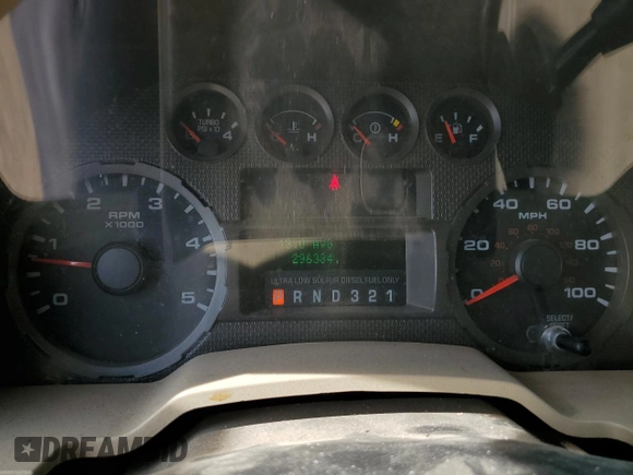 2010 Ford F-350 XL z VIN 1FTWW3BR4AEA84849, wystawiony jako Copart lot #53637625 z przebiegiem 296 334 mil mil oraz Szkoda całkowita • Salvage title. Historia ofert i sprzedaży dostępna na DreamBid. Obrazek 9.
