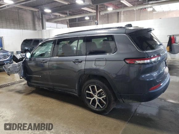 2024 Jeep Grand Cherokee Limited with VIN 1C4RJKBG9R8542707, listed as a Copart auction lot 64881255 with 6,889 mi miles and Non repairable. Bid and sale history available at DreamBid. Image 2.