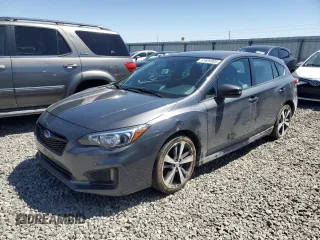 2018 Subaru Impreza Special Sports with VIN 4S3GTAK62J1702491, listed as a Copart auction lot 61604805 with 78,864 mi miles and Salvage title. Bid and sale history available at DreamBid. Image 1.