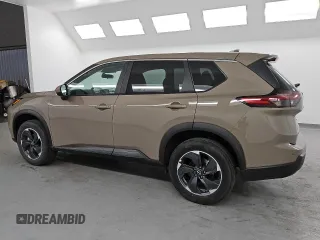 2025 Nissan Rogue SV with VIN 5N1BT3BA6SC775620, listed as a Copart auction lot 53378745 with 4,495 mi miles and Clean Title. Bid and sale history available at DreamBid. Image 2.