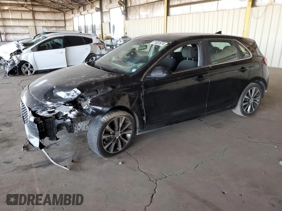 2018 Hyundai Elantra GT with VIN KMHH35LE0JU017322, listed as a Copart auction lot 71857674 with 89,206 mi miles and Salvage Title. Bid and sale history available at carsss.com. Image 1.