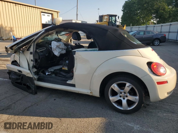 2006 Volkswagen Beetle with VIN 3VWSG31Y46M322685, listed as a Copart auction lot 60617315 with Not provided miles and Salvage title. Bid and sale history available at DreamBid. Image 2.