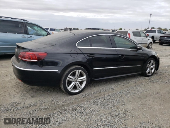 2013 Volkswagen CC R-Line with VIN WVWBP7AN5DE567272, listed as a Copart auction lot 76392474 with 98,450 mi miles and Salvage Title. Bid and sale history available at DreamBid. Image 3.