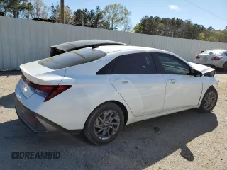 2024 Hyundai Elantra SEL with VIN KMHLM4DG3RU755774, listed as a Copart auction lot 49458605 with 10,842 mi miles and Salvage Title. Bid and sale history available at carsss.com. Image 3.