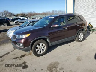 2013 Kia Sorento LX with VIN 5XYKT3A63DG361839, listed as a Copart auction lot 49459425 with Not provided miles and Salvage title. Bid and sale history available at DreamBid. Image 1.