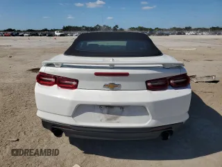 2019 Chevrolet Camaro 1LT with VIN 1G1FB3DS2K0123666, listed as a Copart auction lot 80434184 with 81,195 mi miles and Salvage Title. Bid and sale history available at carsss.com. Image 6.